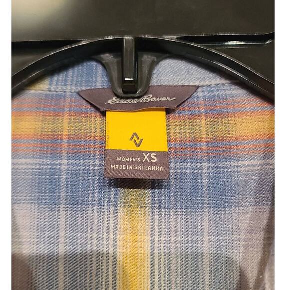 Eddie Bauer long sleeve plaid shirt - xs - Picture 2 of 4